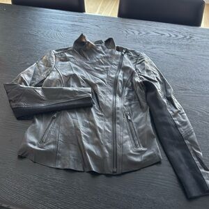 NORDSTROM TROUVE Faux Leather Jacket
